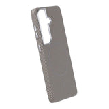Samsung Galaxy S26 Cover Kulfibermønster MagSafe Grå