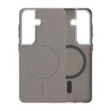 Samsung Galaxy S26 Cover Kulfibermønster MagSafe Grå