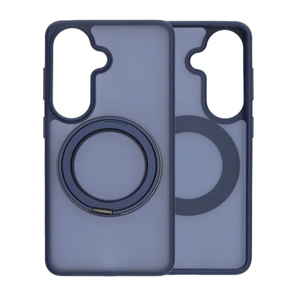 Samsung Galaxy S26 Cover Roterbart MagSafe Stativ Blå