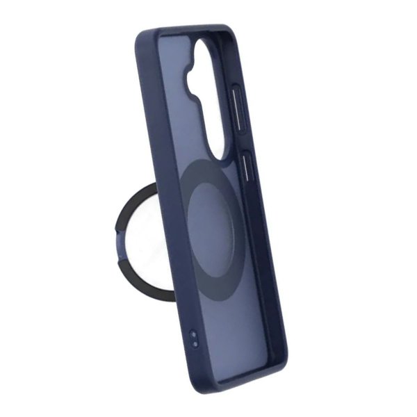Samsung Galaxy S26 Cover Roterbart MagSafe Stativ Blå