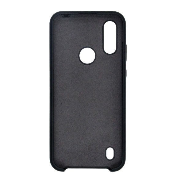 Motorola Moto E6s Cover Silikone Sort