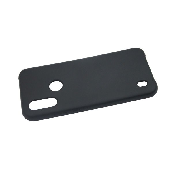 Motorola Moto E6s Cover Silikone Sort