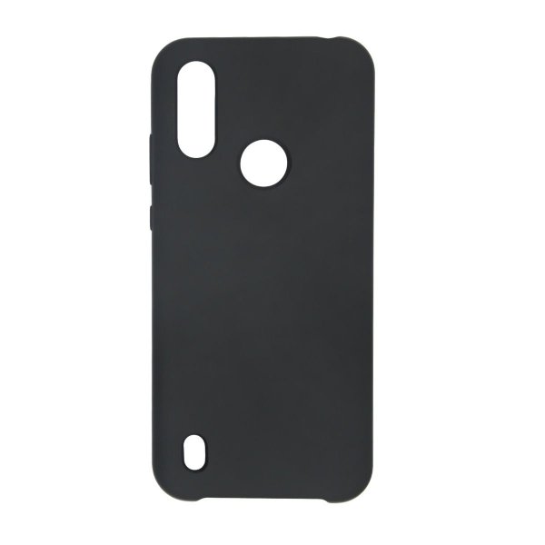 Motorola Moto E6s Cover Silikone Sort