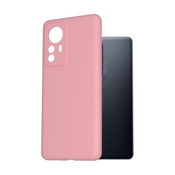 Xiaomi 12 Cover Silikone Rosa