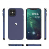 iPhone 12/iPhone 12 Pro Cover Stødabsorberende TPU Transparent