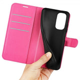 Motorola Edge 30 Cover Litchi Magenta