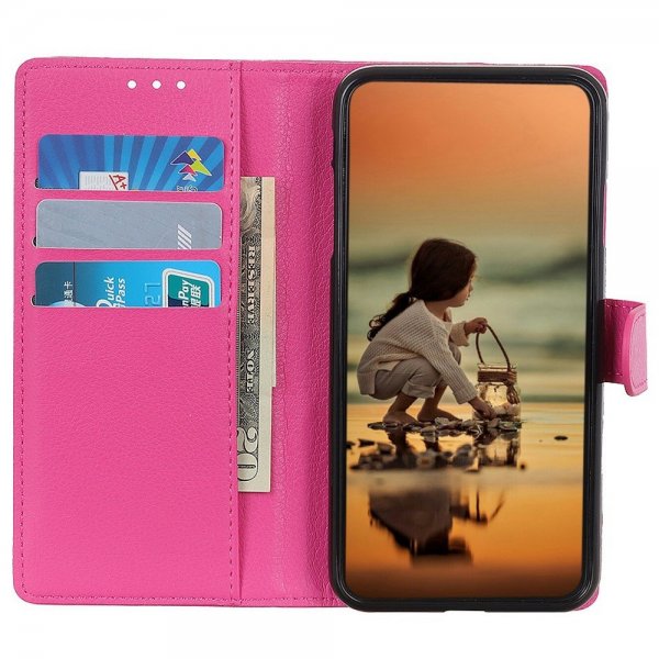 Motorola Edge 30 Etui Kortrum Magenta