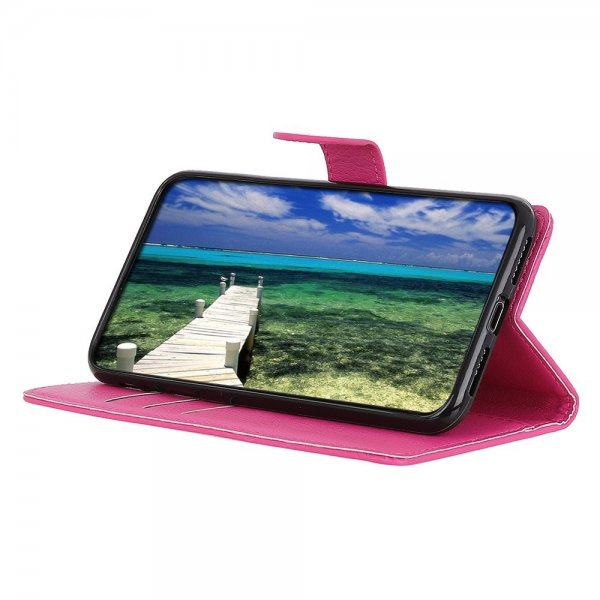 Motorola Edge 30 Etui Kortrum Magenta