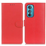 Motorola Edge 30 Etui Kortlomme Rød