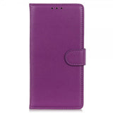 Motorola Edge 30 Neo Cover Litchi Lilla