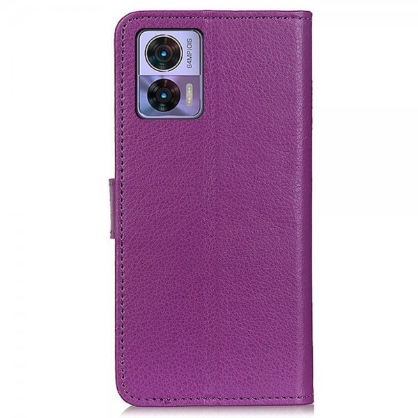 Motorola Edge 30 Neo Cover Litchi Lilla