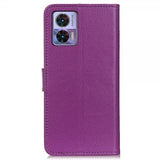Motorola Edge 30 Neo Cover Litchi Lilla