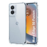 Motorola Edge 50 Fusion Cover Stødsikkert Transparent