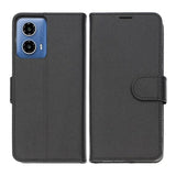 Motorola Moto G04 Etui med Stativ Sort