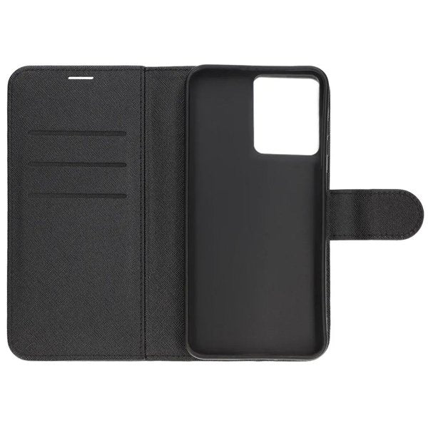 Motorola Moto G04 Etui med Stativ Sort