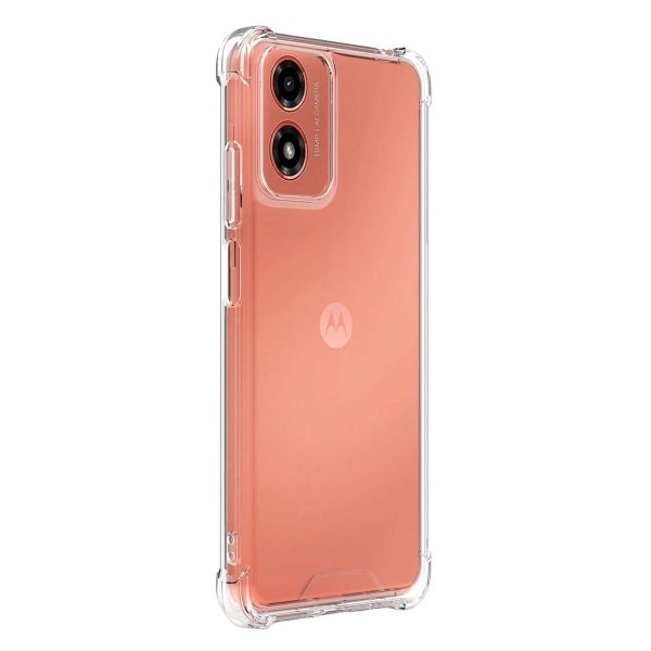 Motorola Moto G04/Moto E14 Cover Stødresistent Transparent