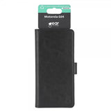 Gear Motorola Moto G04 Etui 3 Kortpladser Sort