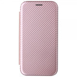 Motorola Moto G200 Cover Kulfibertekstur Rosaguld