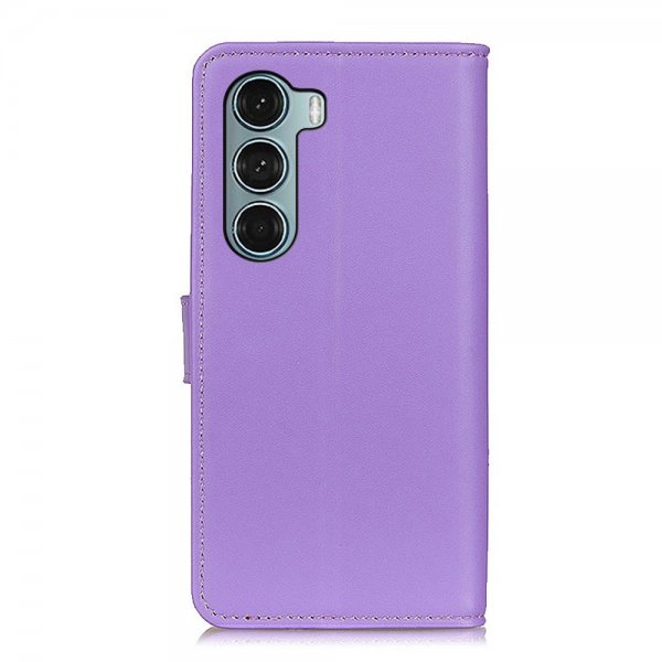 Motorola Moto G200 Cover Lædertekstur Lilla