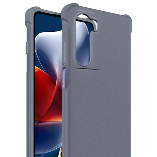 Imak Motorola Moto G200 Cover Airbag Grå