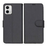 Motorola Moto G23 Cover med Kortlomme Sort