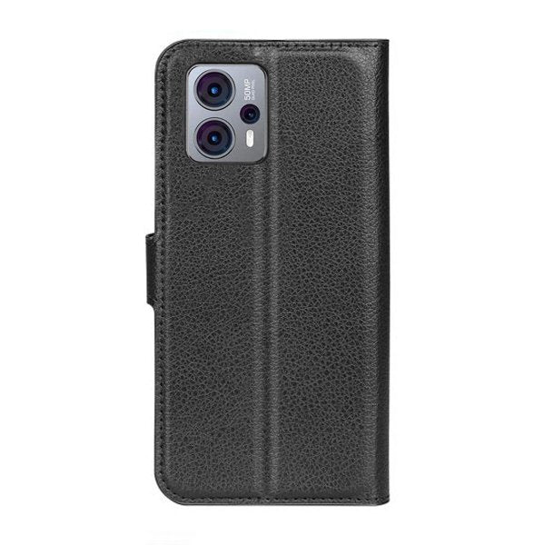 Motorola Moto G23 Cover med Stand Sort