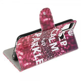 Motorola Moto G30 Cover Motiv Keep Calm and Sparkle