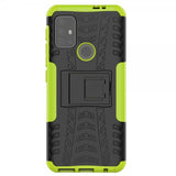 Motorola Moto G30 Cover Dækmønster Stativfunktion Grøn