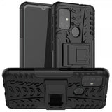 Motorola Moto G30 Cover Dækmønster Stativfunktion Sort