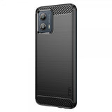 Mofi Motorola Moto G53 5G Cover Børstet Kulfibertekstur Sort