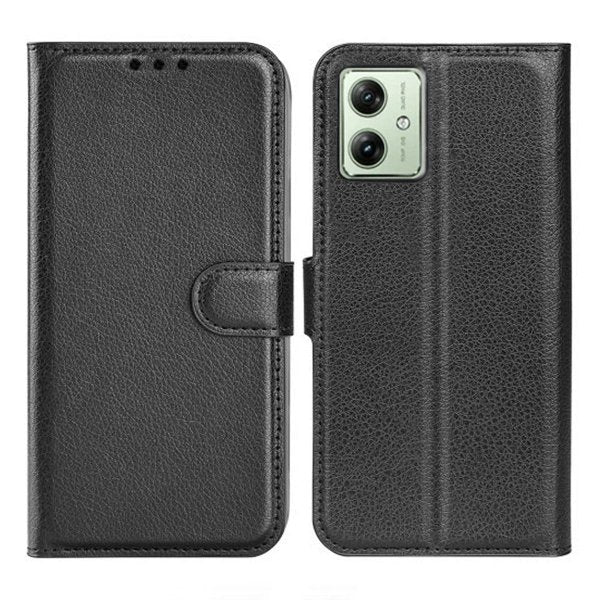 Motorola Moto G54 Etui med Stativ Sort