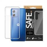 SAFE by PanzerGlass Motorola Moto G54 Skal Soft TPU Case Transparent
