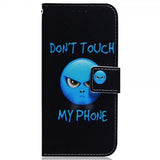 Motorola Moto G62 5G Cover Motiv Don't Touch My Phone