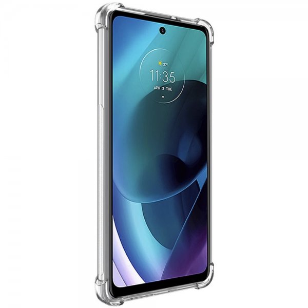 Imak Motorola Moto G71 5G Cover Airbag Transparent