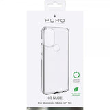 Puro Motorola Moto G71 5G Cover Nude Transparent