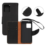 Motorola Moto G84 Cover med Håndrem Sort