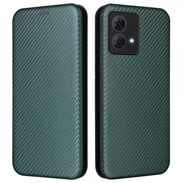 Motorola Moto G84 Cover Kulfibertekstur Grøn