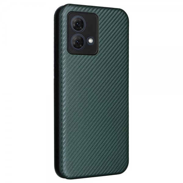 Motorola Moto G84 Cover Kulfibertekstur Grøn