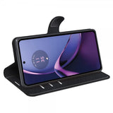Motorola Moto G84 Cover Litchi Sort
