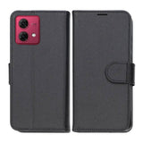 Motorola Moto G84 Etui med Stativ Sort