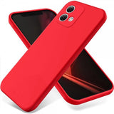 Motorola Moto G84 Cover med rem Silikone Rød