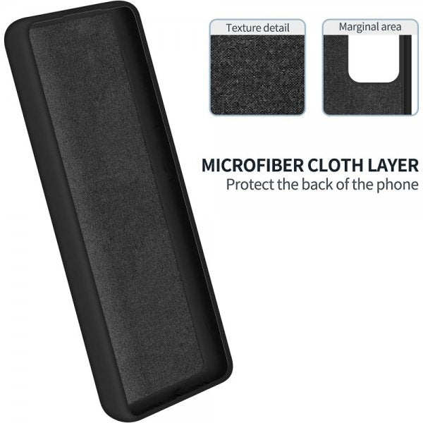 Motorola Moto G84 Cover med rem Silikone Sort