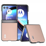 ABEEL Motorola Razr 40 Ultra Etui Ægte Læder Rosa
