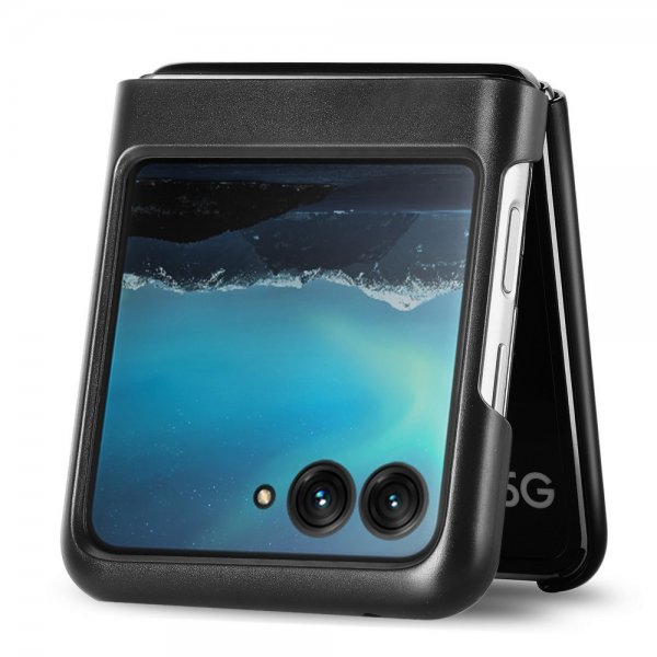 Motorola Razr 40 Ultra Cover Kulfibertekstur Blå