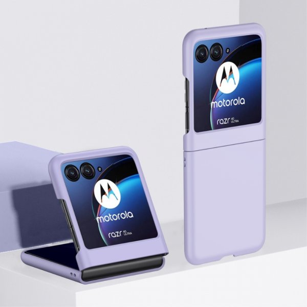 Motorola Razr 40 Ultra Cover Ultra Tynd Lilla