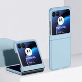 Motorola Razr 40 Ultra Cover Ultratynd Lyseblå