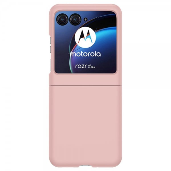 Motorola Razr 40 Ultra Cover Ultra Tynd Pink