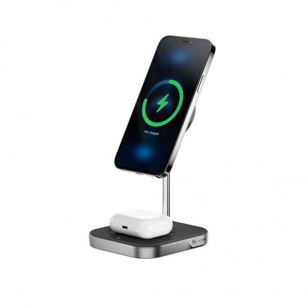ALOGIC MagSpeed 2-i-1 trådløs opladningsstation
