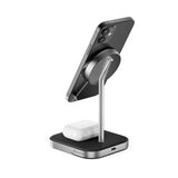 ALOGIC MagSpeed 2-i-1 trådløs opladningsstation