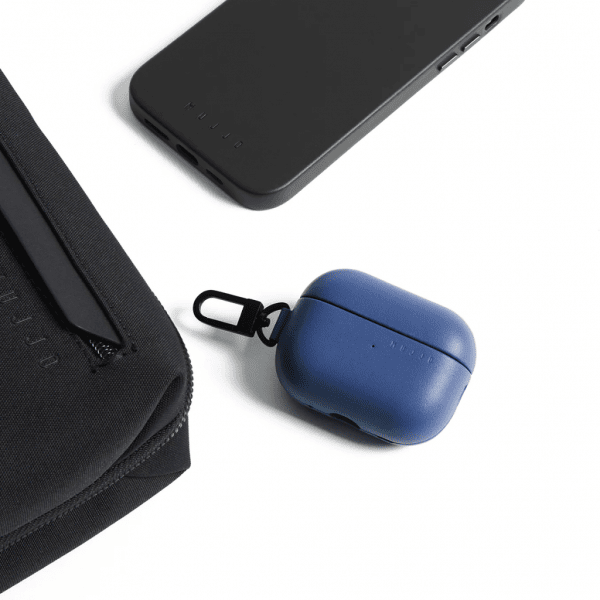 Mujjo AirPods Pro 2 Cover Echelon Monaco Blue